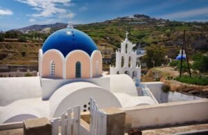 Vothonas village in Santorini