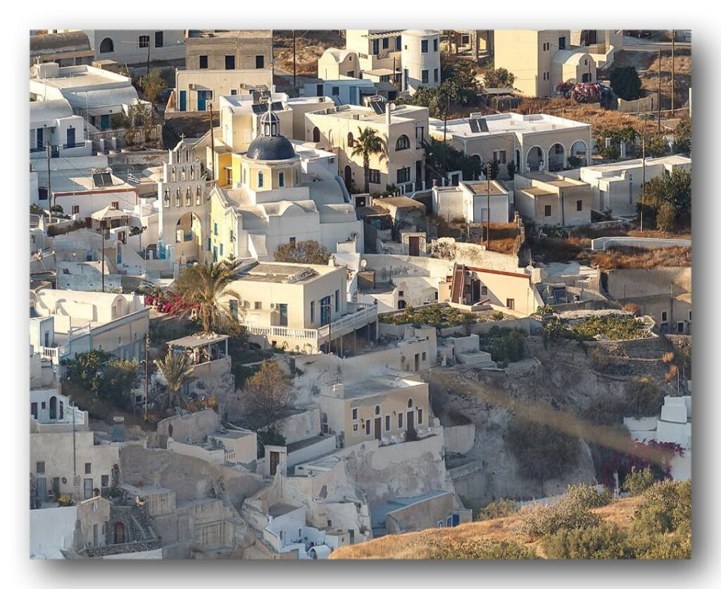 Vothonas Traditional Village in Santorini